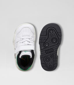 SLIPSTREAM TODDLER PM WHITE GREEN SMOOTH