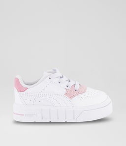 CALI COURT MATCH TODDLER PM WHITE PINK PURPLE SMOOTH