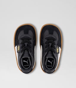 PALERMO TODDLER PM BLACK GREY SMOOTH