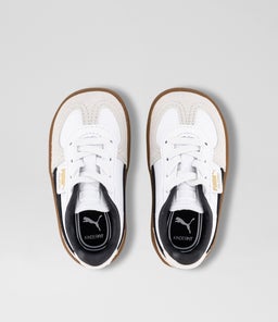 PALERMO TODDLER PM WHITE GREY BLACK SMOOTH