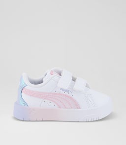 JADA TODDLER PM WHITE PINK SMOOTH