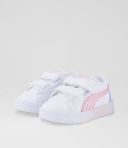 JADA TODDLER PM WHITE PINK SMOOTH