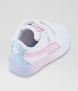 JADA TODDLER PM WHITE PINK SMOOTH