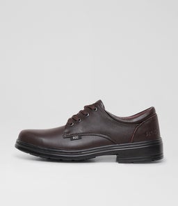 LARRIKIN SNR BROWN LEATHER