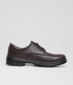 LARRIKIN SNR BROWN LEATHER