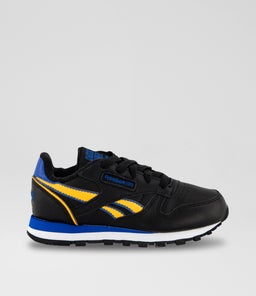 CL JUNIOR RZ BLACK PURPLE TEAL LEATHER