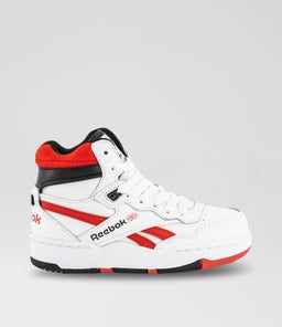 BB 4000 JUNIOR RZ WHITE RED BLACK LEATHER