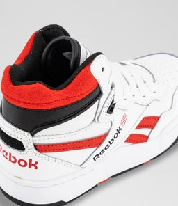 BB 4000 JUNIOR RZ WHITE RED BLACK LEATHER