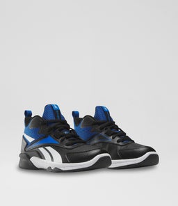MORE BUCKETS JUNIOR RZ BLACK BLUE WHITE LEATHER