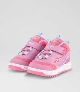 WEEBOK STORM TODDLER RZ PINK PINK BLUE LEATHER