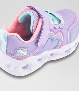 302689N HEART LIGHTS TOT SK LAVENDER MULTI MESH