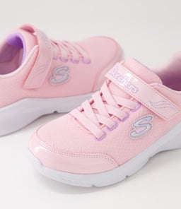 303563L SOLE SWIFTERS JNR SK LIGHT PINK LAVENDER MESH