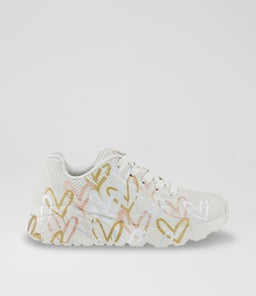 UNO LITE JUNIOR SK WHITE SILVER GOLD FABRIC