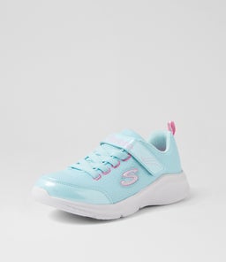 SOLE SWIFTERS JNR SK AQUA PINK SMOOTH