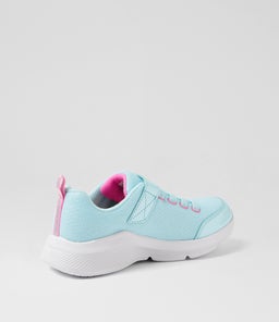 SOLE SWIFTERS JNR SK AQUA PINK SMOOTH