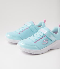 SOLE SWIFTERS JNR SK AQUA PINK SMOOTH