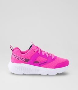 GO RUN ELEVATE JNR SK HOT PINK SMOOTH