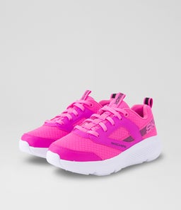 GO RUN ELEVATE JNR SK HOT PINK SMOOTH