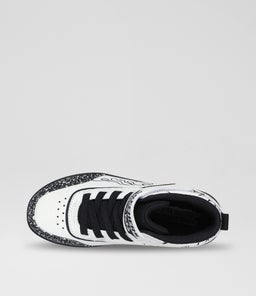 SPORT COURT 92 COLOR JNR SK WHITE BLACK TEXTILE