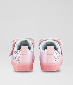 SHUFFLE BRIGHTS BTRFLY TDLR SK PINK MULTI SMOOTH