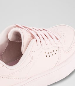 COURT HIGH JNR SK PINK SMOOTH
