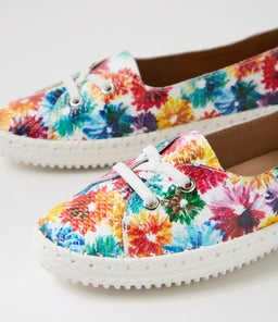 WOMANS SU FLORA SNAKE LEATHER