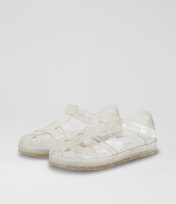 CLEAR JELLY SANDAL TDLR TY CLEAR PVC