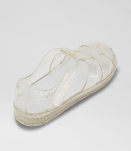 CLEAR JELLY SANDAL TDLR TY CLEAR PVC