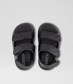 RIO TODDLER TY BLACK PU