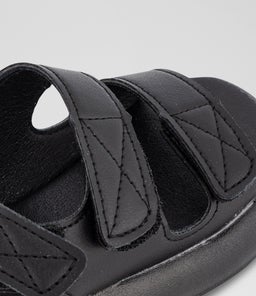 RIO TODDLER TY BLACK PU
