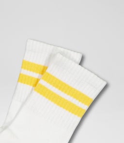SPORTS STRIPE TY WHITE MULTI SPORTS STRIPE COTTON