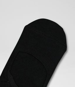 CORE 3 PACK INVIS TY BLACK COTTON