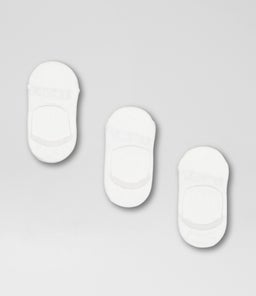 CORE 3 PACK INVIS TY WHITE COTTON