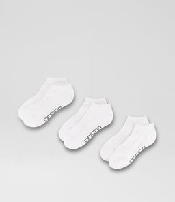 3 PACK ANKLE SOCK TY WHITE COTTON