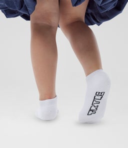 3 PACK ANKLE SOCK TY WHITE COTTON