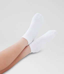 3 PACK ANKLE SOCK TY WHITE COTTON
