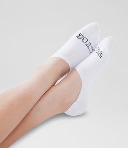 3 PACK INVIS SOCK TY WHITE COTTON