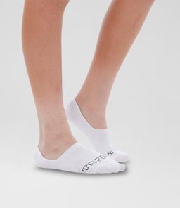 3 PACK INVIS SOCK TY WHITE COTTON