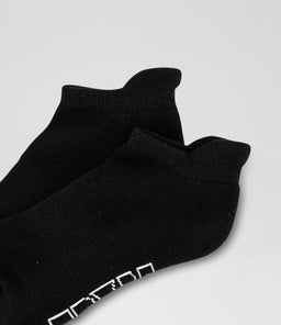 3 PACK PERF SOCK TY BLACK COTTON