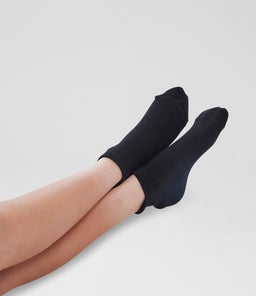 3 PACK PERF SOCK TY BLACK COTTON