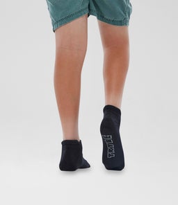 3 PACK PERF SOCK TY BLACK COTTON