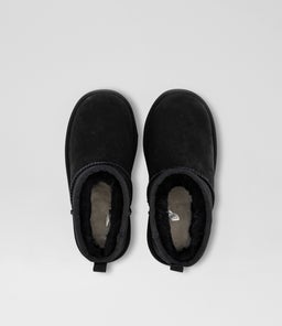 ULTRA MINI JUNIOR UU BLACK SUEDE