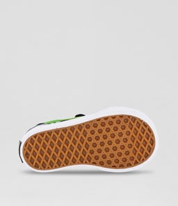 OLD SKOOL TODDLER VN BLACK GREEN CANVAS