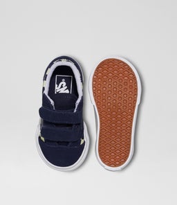 OLD SKOOL TODDLER VN NAVY CANVAS