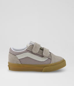 OLD SKOOL TODDLER VN NEUTRAL GREY GUM SOLE CANVAS