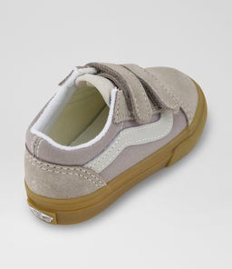 OLD SKOOL TODDLER VN NEUTRAL GREY GUM SOLE CANVAS