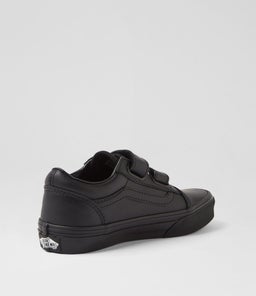 OLD SKOOL JNR VN BLACK MONO SMOOTH