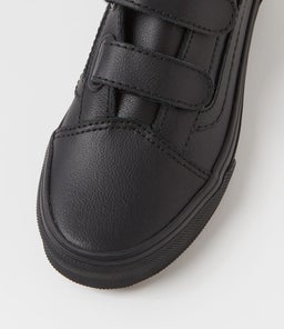 OLD SKOOL JNR VN BLACK MONO SMOOTH