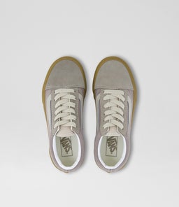 OLD SKOOL JUNIOR VN NEUTRAL GREY GUM SOLE CANVAS
