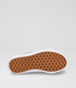 SK8 HI CHECKER JUNIOR VN MAUVE WHITE CANVAS